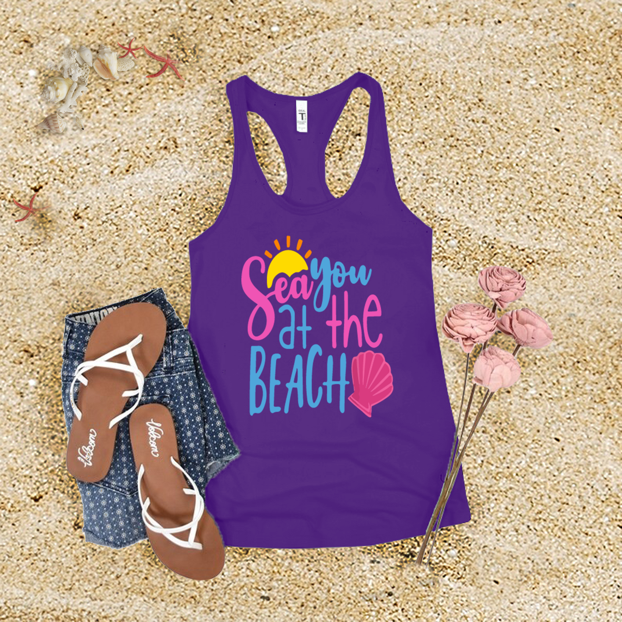 Sea You At The Beach Tank Top