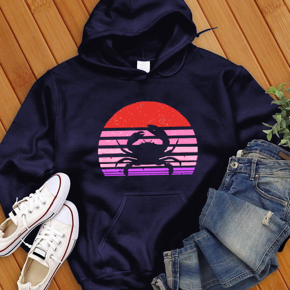 Sunset Crab Hoodie