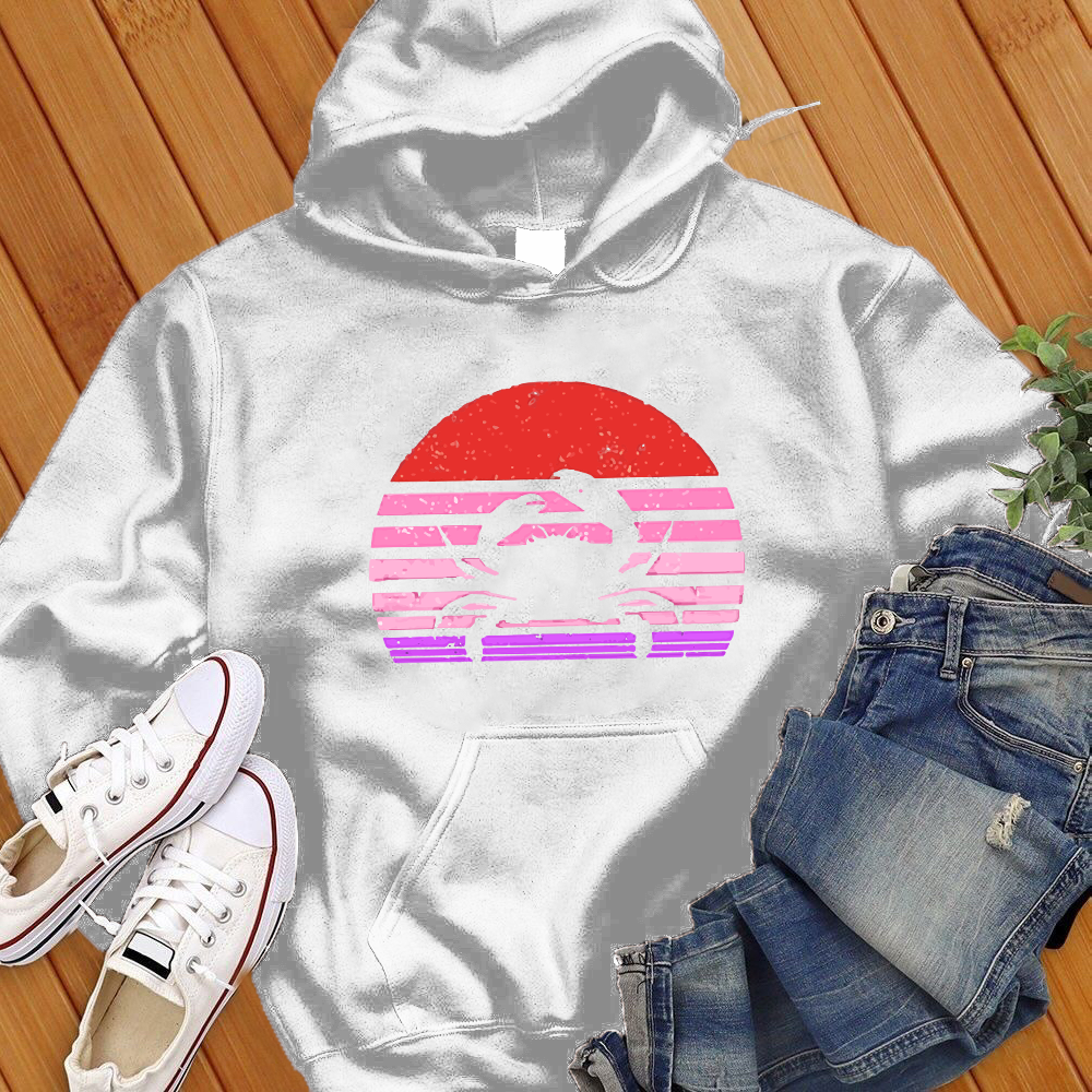 Sunset Crab Hoodie