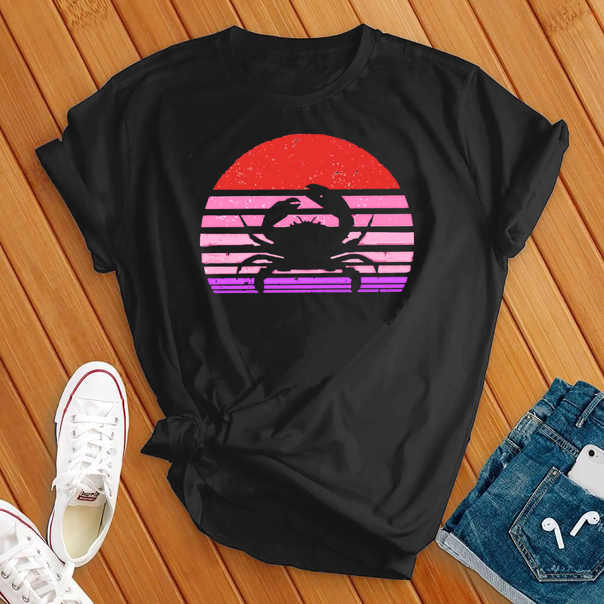 Sunset Crab Tee