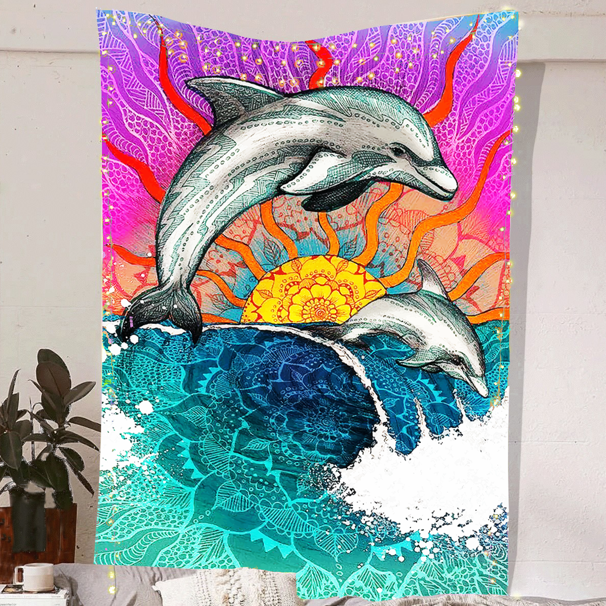 Dolphin tapestry 2024