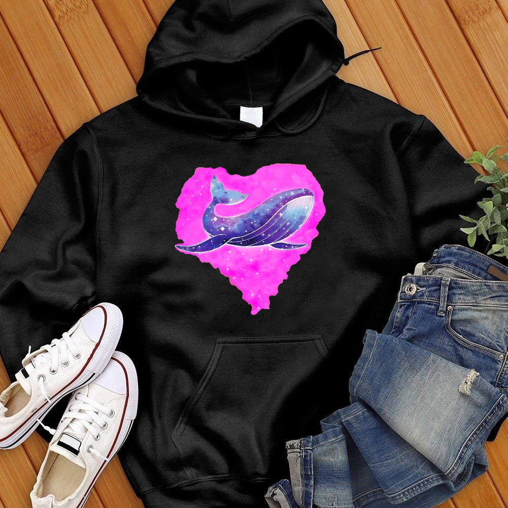 Whale Heart Hoodie