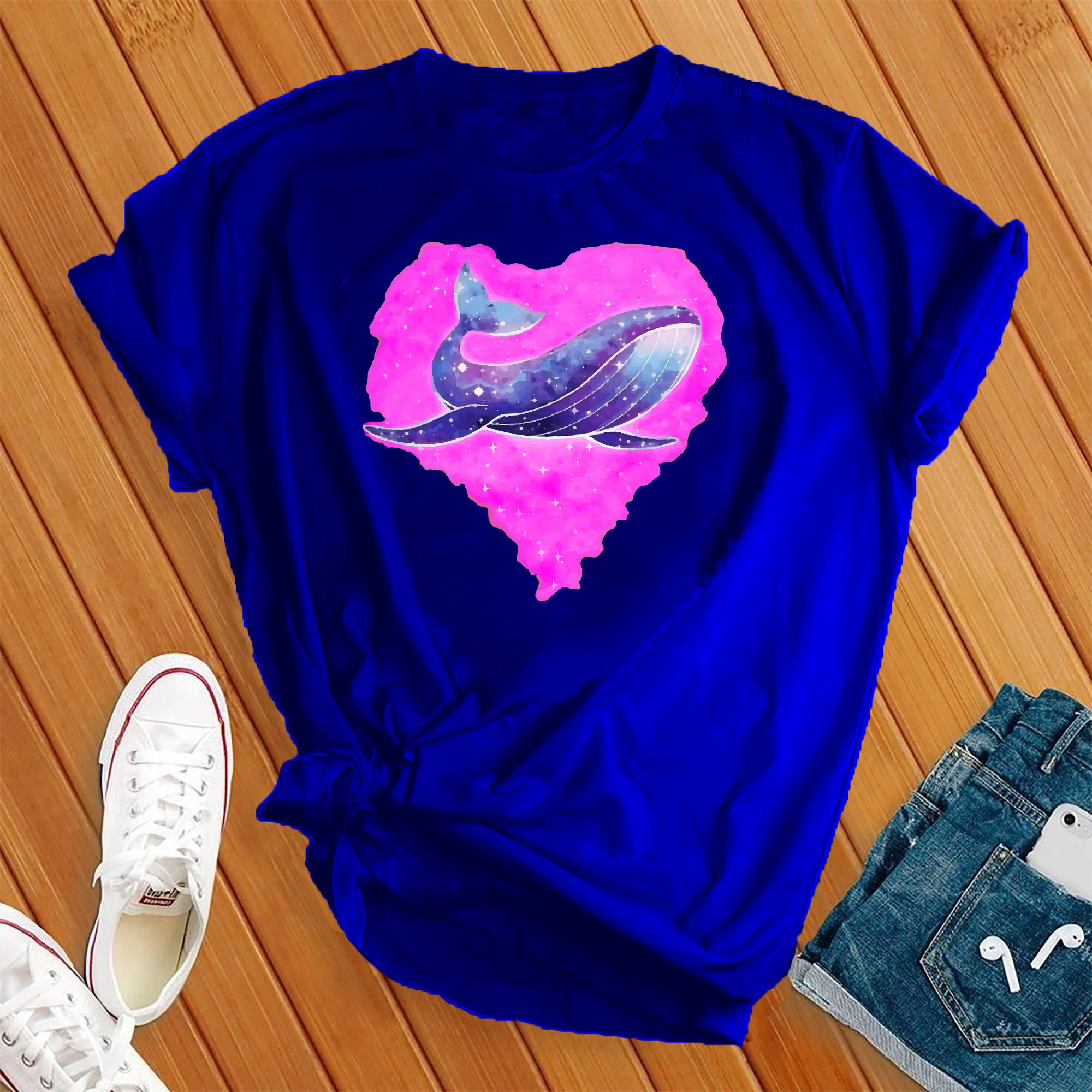 Whale Heart Tee