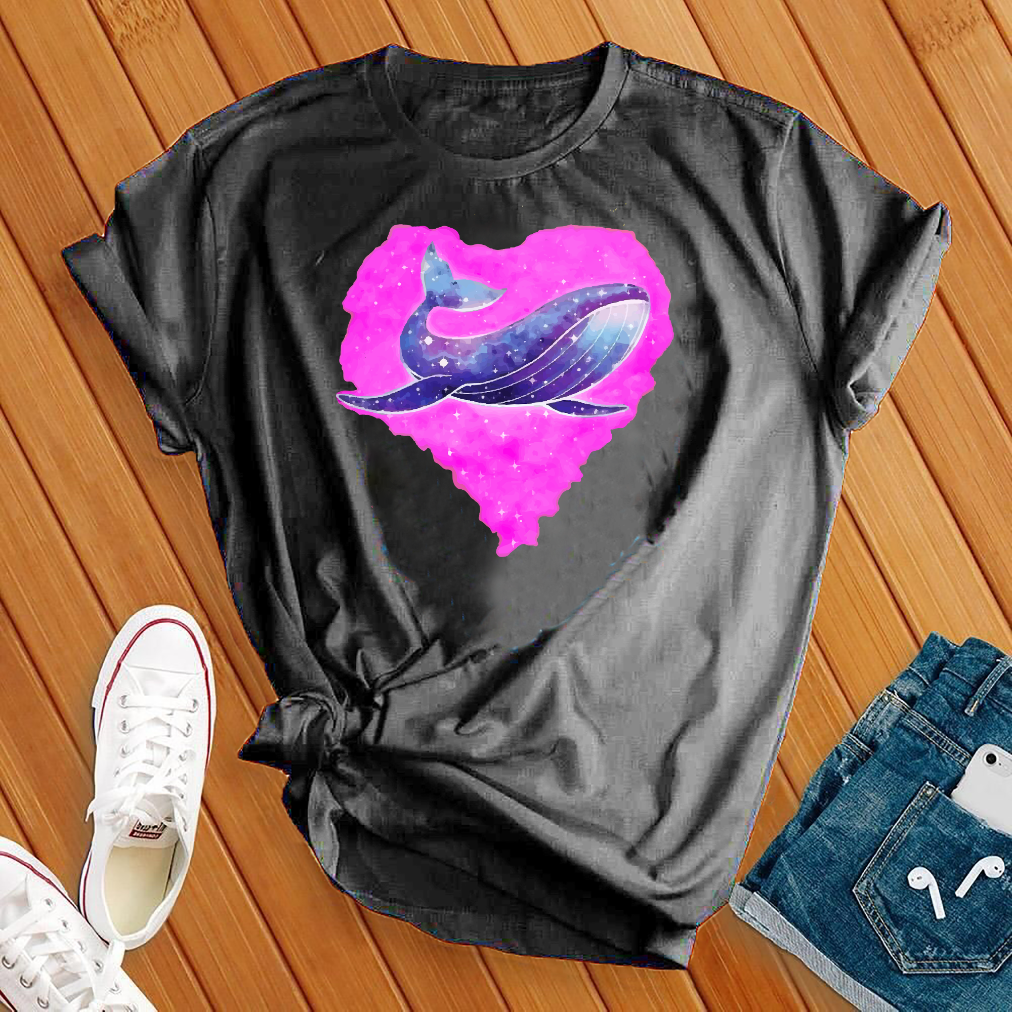 Whale Heart Tee