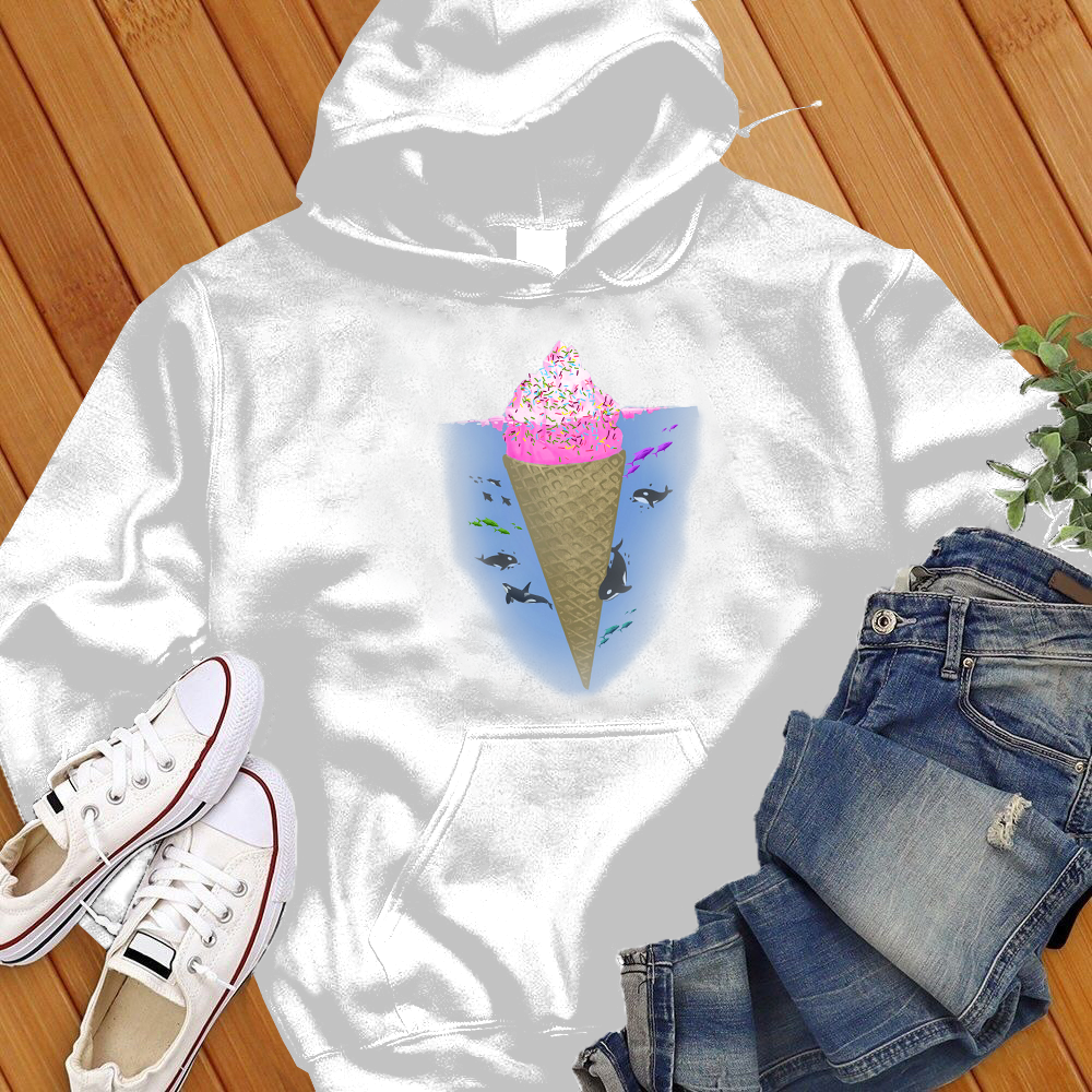 Orca Ice Cream Hoodie