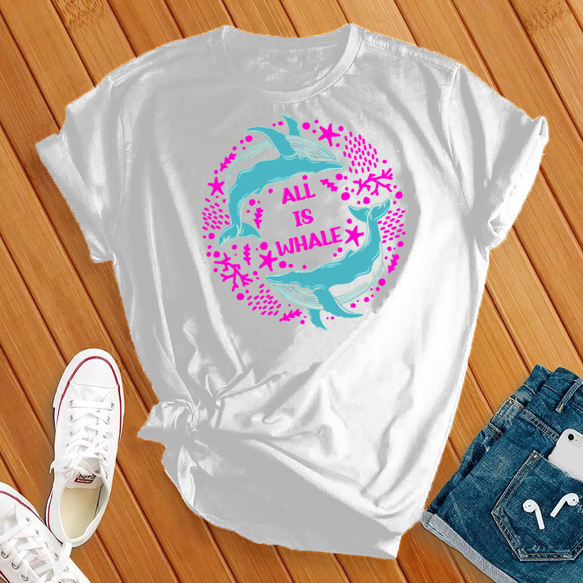 All Is Whale Tee