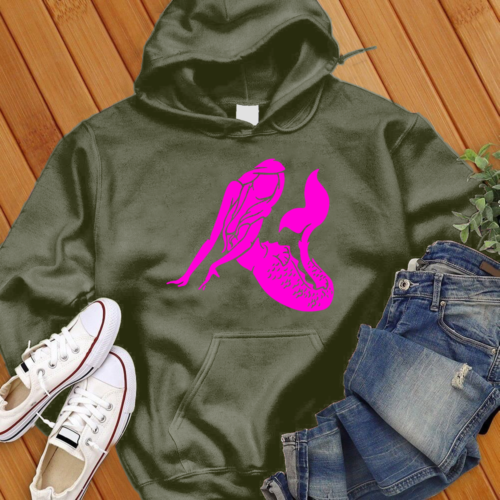 Neon Mermaid Hoodie