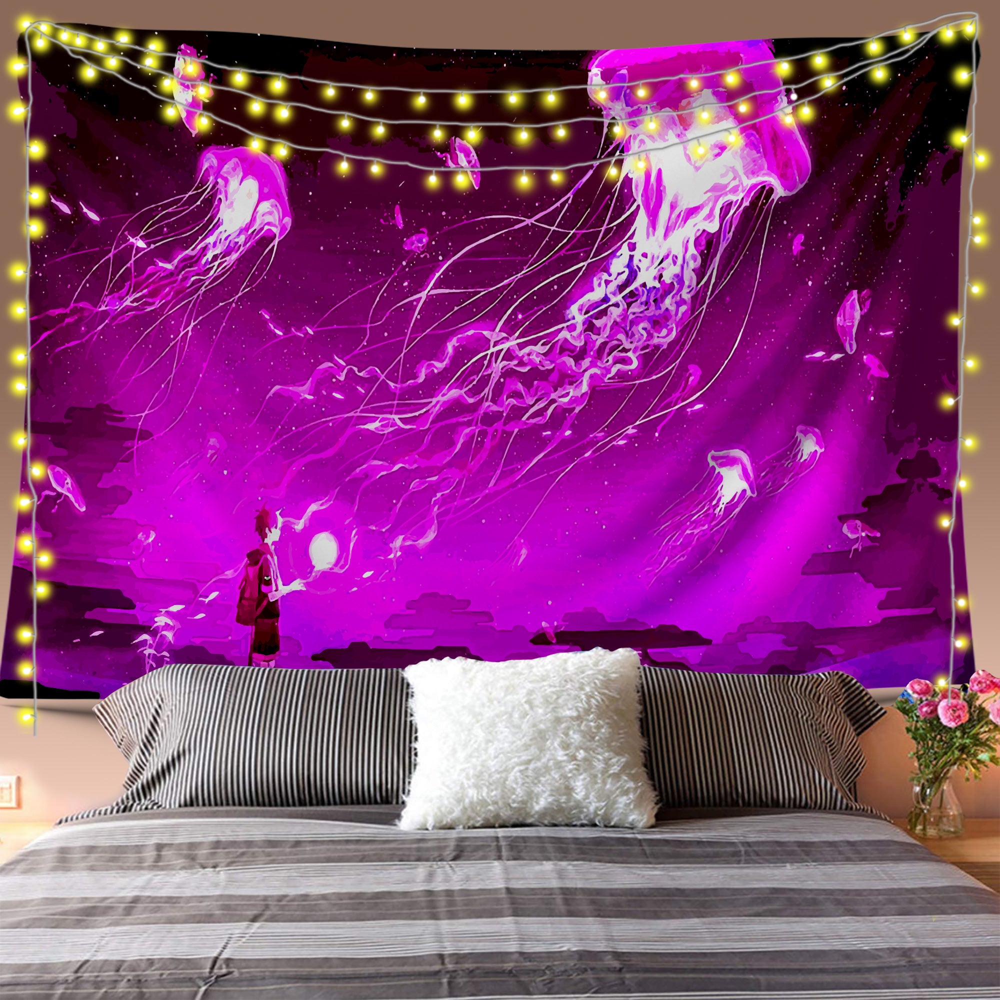 Jellyfish Paradise Tapestry