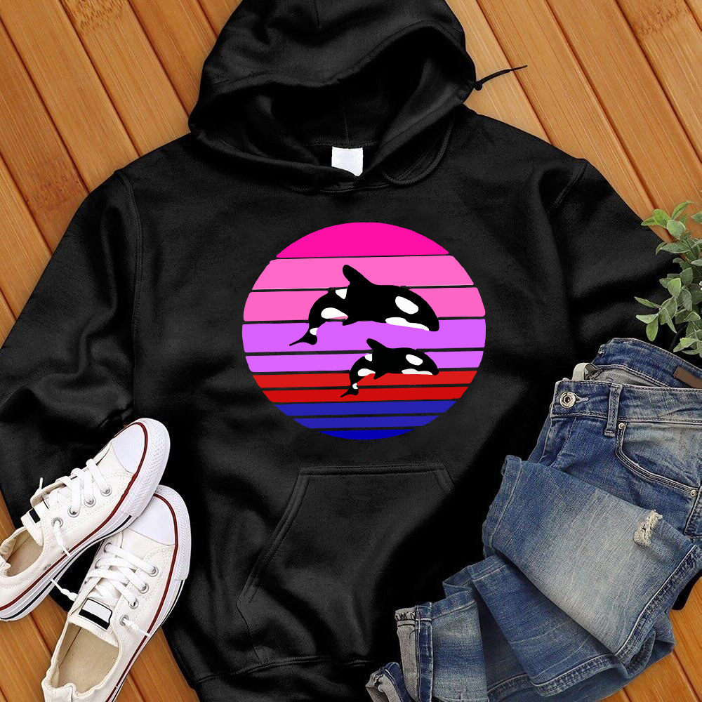 Orca Sunset Hoodie