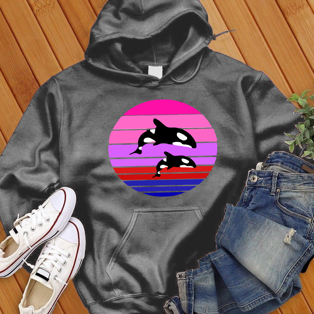 Orca Sunset Hoodie