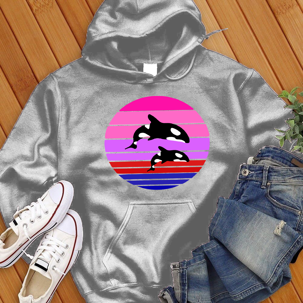 Orca Sunset Hoodie