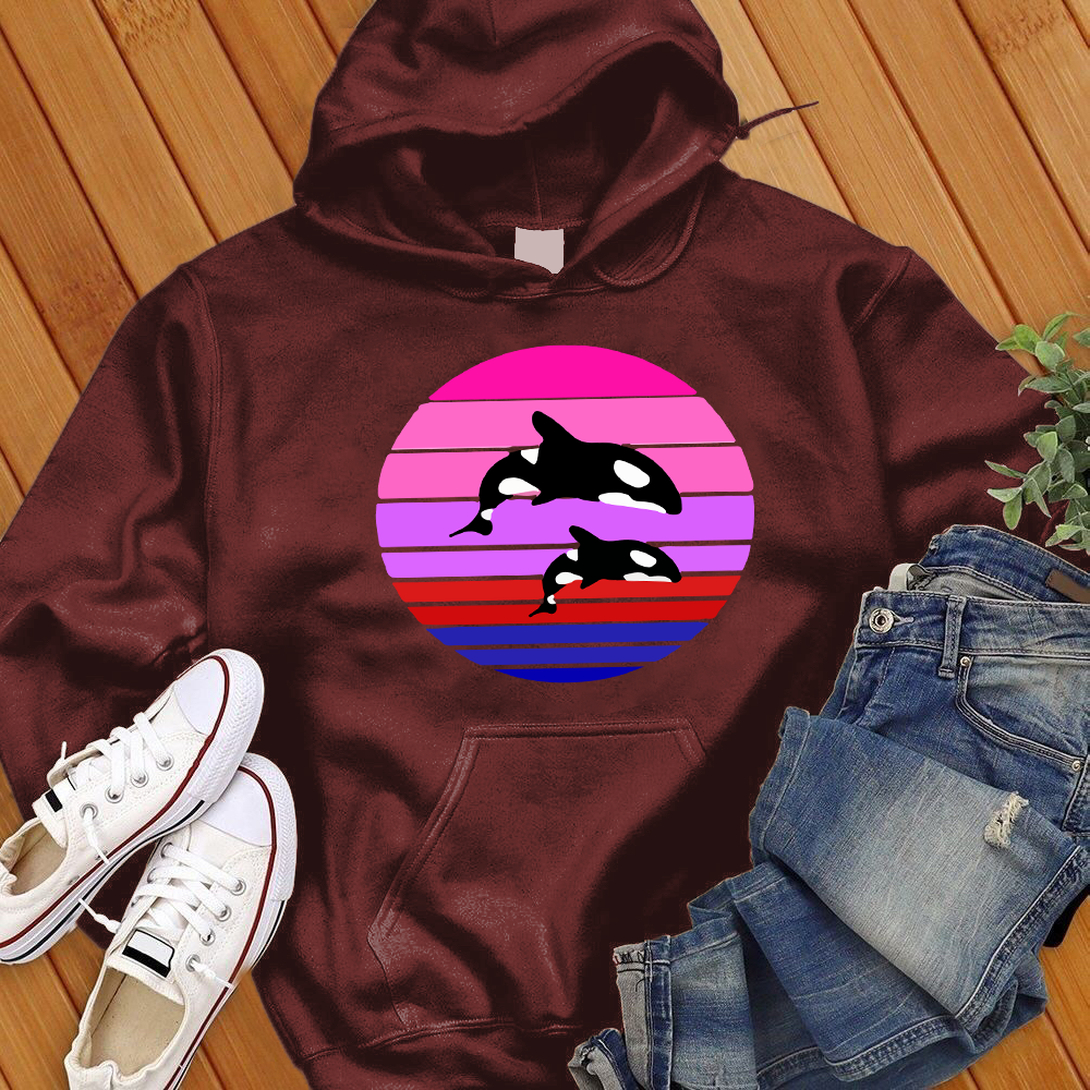 Orca Sunset Hoodie