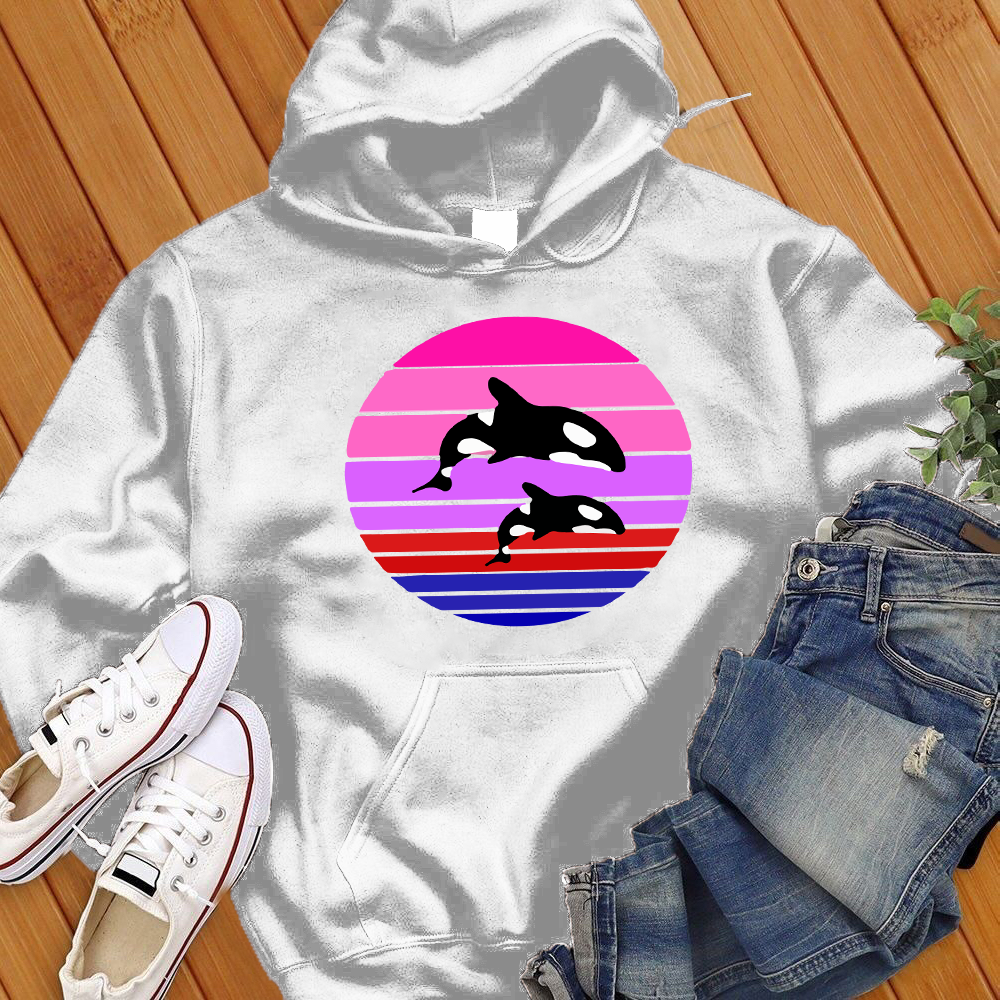 Orca Sunset Hoodie