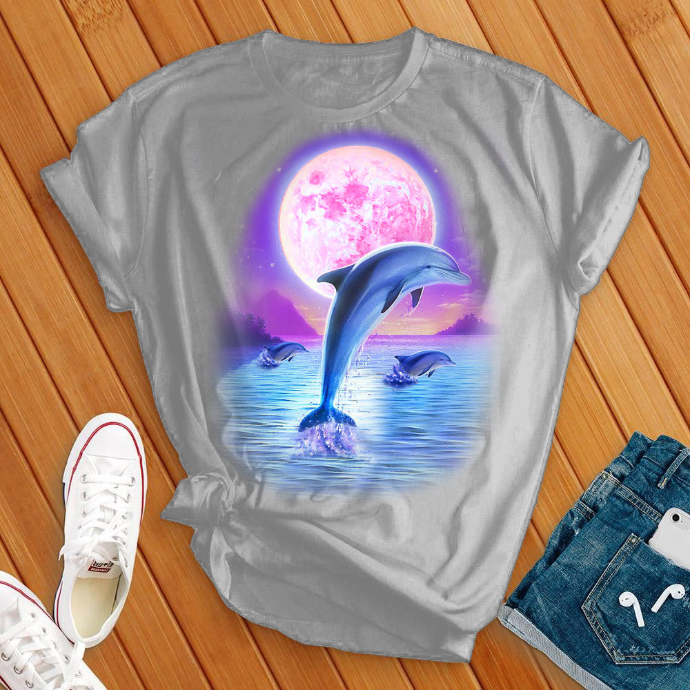 Psychedelic Dolphins Tee