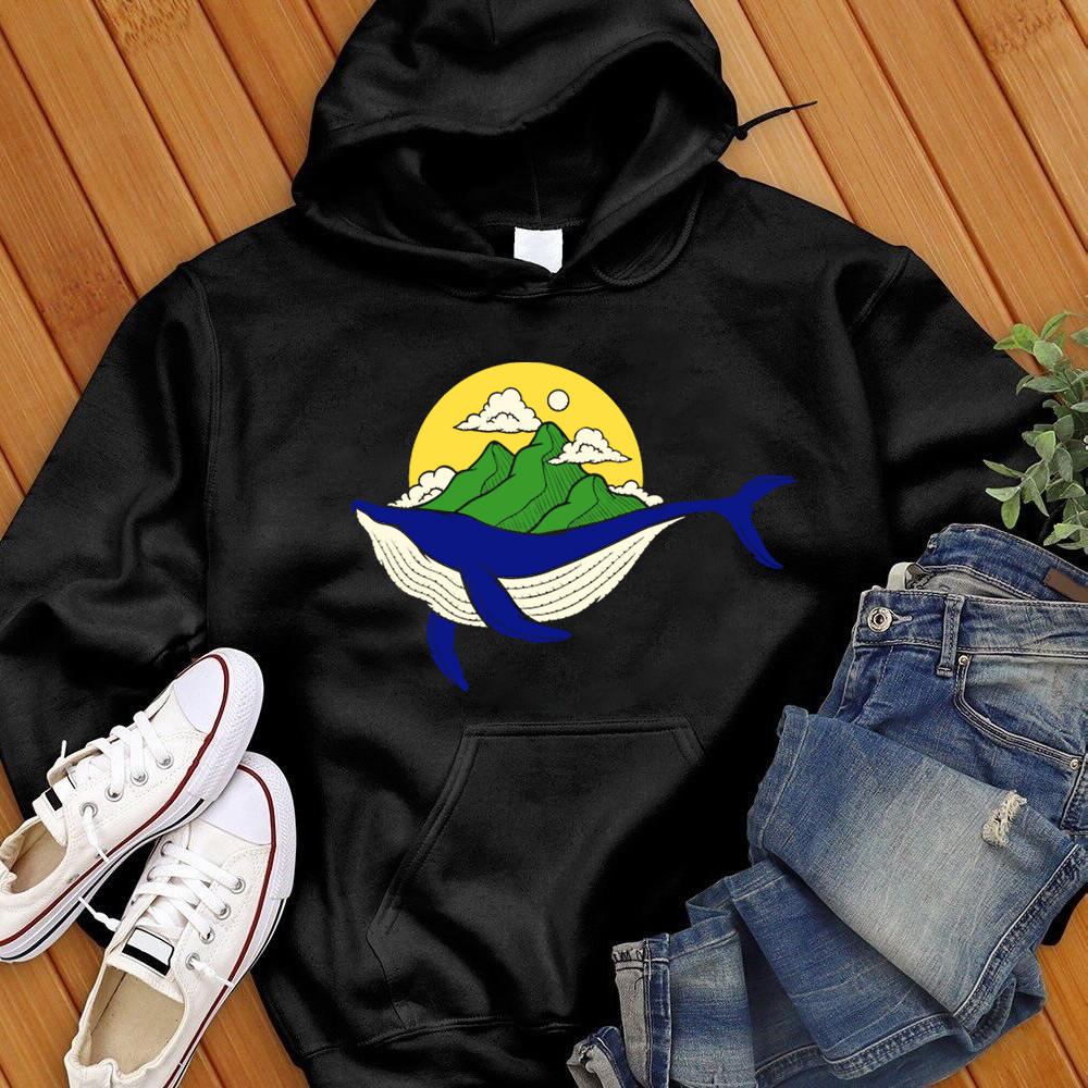 Whale Mountains Hoodie