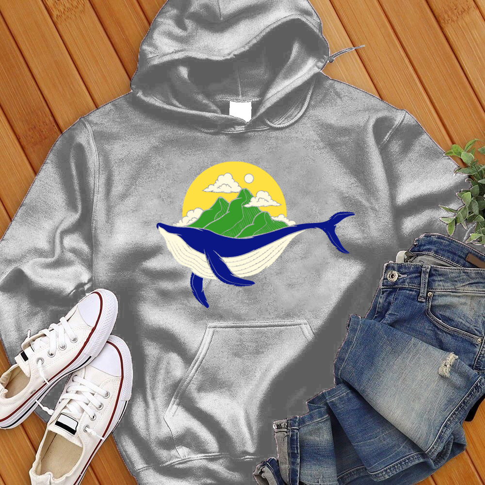 Whale Mountains Hoodie