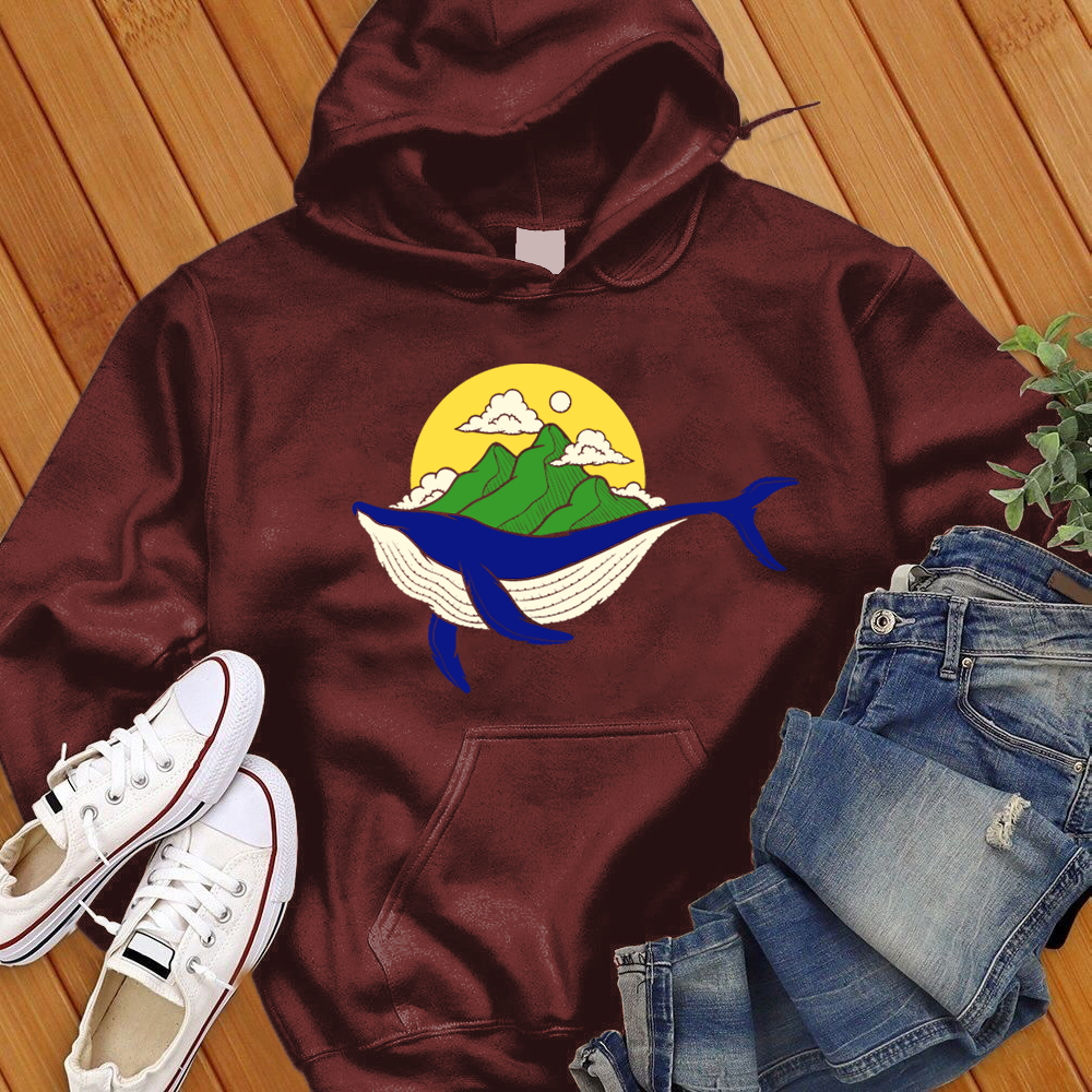 Whale Mountains Hoodie