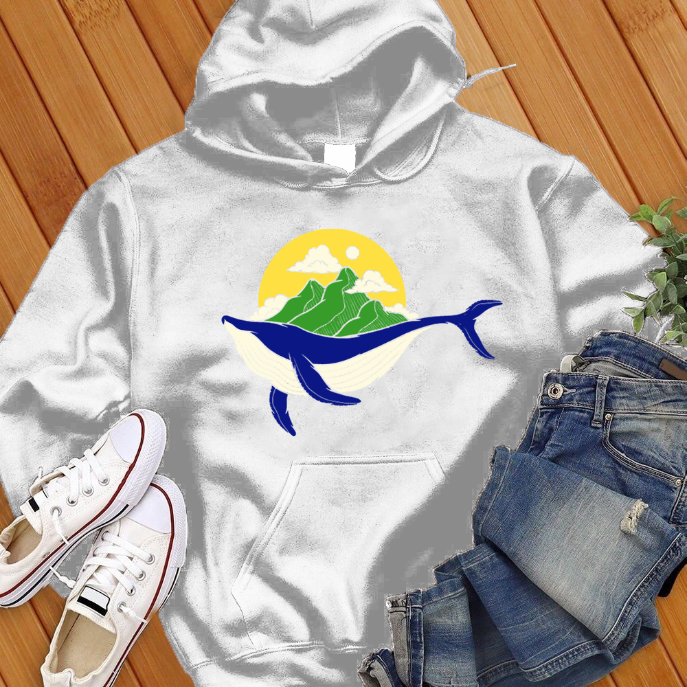 Whale Mountains Hoodie